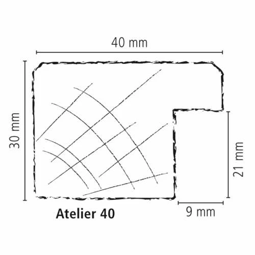 Atelier 40 Natural Wood Gallery Frames 4 Atelier 40 Natural Wood Gallery Frames - Image 2
