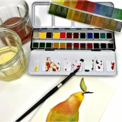 DANIEL SMITH | EXTRA FINE™ Watercolours — Half Pan Sets -Deals Strokezy Store DANIELSMITH7CEXTRAFINEE284A2watercoloursE28094HalfPansets 5