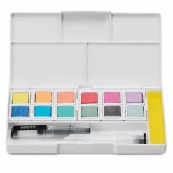 Derwent Pastel Shades Paint Pan Set -Deals Strokezy Store DerwentPastelShadesPaintPanSet 2