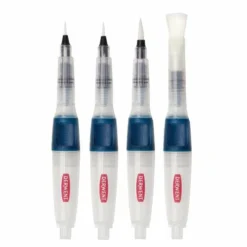 Derwent Push Button Waterbrush Assorted Set -Deals Strokezy Store DerwentPushButtonWaterbrushAssortedSet 2