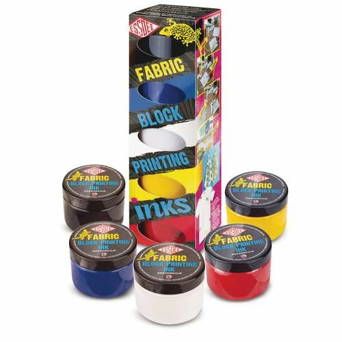 Essdee Fabric Block Printing Ink Set 3 Essdee Fabric Block Printing Ink Set