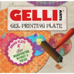 GELLI ARTS® | Gel Printing Plate — Circular -Deals Strokezy Store GELLIARTSC2AE7CGelPrintingPlateE28094circular 2
