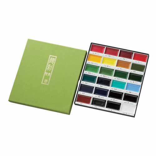 Kuretake Gansai Japanese Watercolour Sets 4 Kuretake Gansai Japanese Watercolour Sets - Image 2