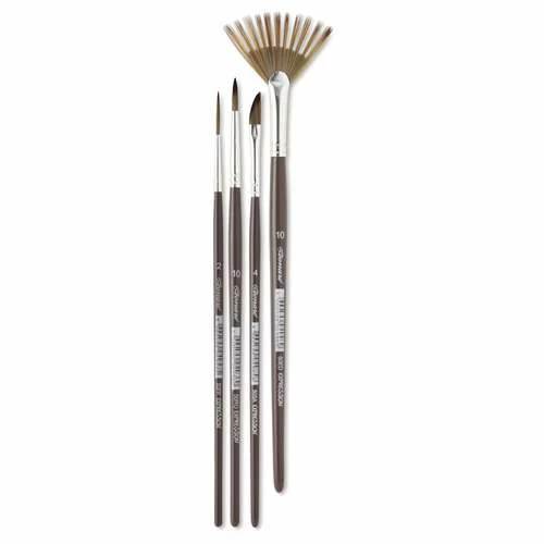 Léonard | Vegan Series Original Brush Set — 4 Brushes 4 Léonard | Vegan Series Original Brush Set — 4 Brushes - Image 2