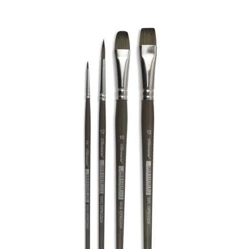 Léonard Series 50 Synthetic Expression Acrylic 4 Brush Set 3 Léonard Series 50 Synthetic Expression Acrylic 4 Brush Set