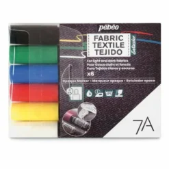 Pebeo Pébéo 7A Textile Marker Sets For Light & Dark Textiles -Deals Strokezy Store PC3A9bC3A9o7ATextileMarkerSetsforLight26amp3BDarkTextiles 1