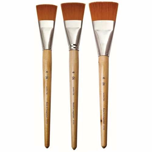 Royal & Langnickel Jumbo Flat Brushes R705 3 Royal & Langnickel Jumbo Flat Brushes R705