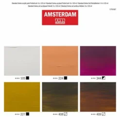 Royal Talens | AMSTERDAM Portrait Set — 6 X 120 Ml -Deals Strokezy Store RoyalTalens7CAMSTERDAMPortraitSetE280946x120ml 3
