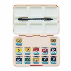 Royal Talens | Van Gogh Watercolour — Set Of 12 Floral Pocket Box -Deals Strokezy Store RoyalTalens7CvanGoghwatercolourE28094setof12floralpocketbox 1