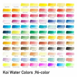 Sakura | Koi Water Color Studio Set — 96 Half Pans -Deals Strokezy Store Sakura7CKoiWaterColorStudioSetE2809496halfpans 3