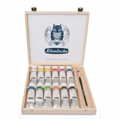 Schmincke Akademie Acryl Wooden Box Set