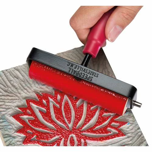 Speedball Hard Rubber Brayer 4124 5 Speedball Hard Rubber Brayer 4124 - Image 3