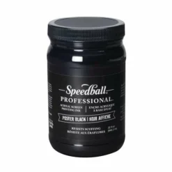 Speedball Professional Poster Black Screen Printing Ink