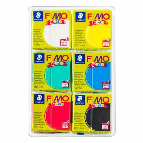 Staedtler Fimo Kids Colour Pack Basic 4 Staedtler Fimo Kids Colour Pack Basic - Image 2
