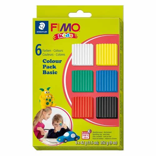 Staedtler Fimo Kids Colour Pack Basic 3 Staedtler Fimo Kids Colour Pack Basic