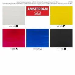 TALENS | AMSTERDAM ALL ACRYLICS Primary Set — 5 X 120 Ml Tubes 9 TALENS | AMSTERDAM ALL ACRYLICS Primary Set — 5 X 120 Ml Tubes -Deals Strokezy Store TALENS7CAMSTERDAMALLACRYLICSPrimarysetE280945x120mltubes 3