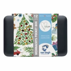 TALENS | Van Gogh Watercolour "Weihnachten" (Christmas) Pocket Box — 12 Half Pans -Deals Strokezy Store TALENS7CvanGoghWatercolour26quot3BWeihnachten26quot3B28Christmas29PocketBoxE2809412halfpans 3