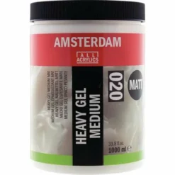 Talens Amsterdam Matt Heavy Gel Painting Medium 020 -Deals Strokezy Store TalensAmsterdamMattHeavyGelPaintingMedium020 1