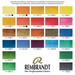 Talens Rembrandt Watercolour Metal Box Sets -Deals Strokezy Store TalensRembrandtWatercolourMetalBoxSets 2