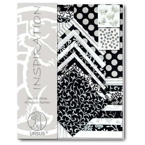 Ursus Multipack Of Black & White Pattern Paper 3 Ursus Multipack Of Black & White Pattern Paper