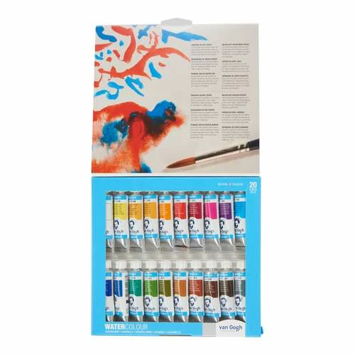 Van Gogh | Watercolour Set — 20 X 10ml Tubes 4 Van Gogh | Watercolour Set — 20 X 10ml Tubes - Image 2