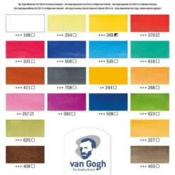 Van Gogh | Watercolour Set — 20 X 10ml Tubes 11 Van Gogh | Watercolour Set — 20 X 10ml Tubes -Deals Strokezy Store VanGogh7CWatercolourSetE2809420x10mltubes 3