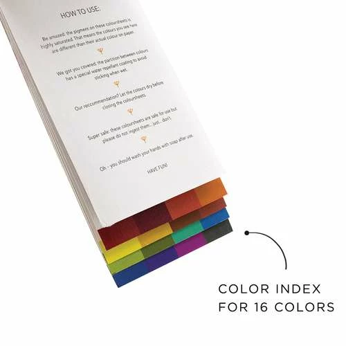 Viviva Colorsheets Watercolour Original Set 4 Viviva Colorsheets Watercolour Original Set - Image 2