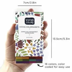 Viviva Colorsheets Watercolour Original Set 13 Viviva Colorsheets Watercolour Original Set -Deals Strokezy Store VivivaColorsheetsWatercolourOriginalSet 5