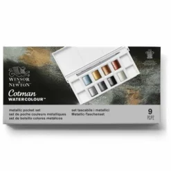 Winsor & Newton Cotman Watercolour Metallic Pocket Set -Deals Strokezy Store Winsor26amp3BNewtonCotmanWatercolourMetallicPocketSet 3