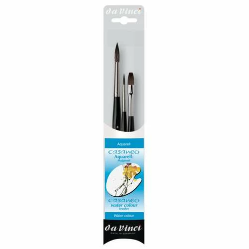 Da Vinci | CASANEO Brush Set Series 5386 — 3 Brushes 4 Da Vinci | CASANEO Brush Set Series 5386 — 3 Brushes - Image 2