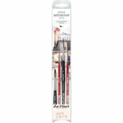 Da Vinci | URBAN WATERCOLOR JOURNEY SCHLEPPER CREW Set — Series 5602