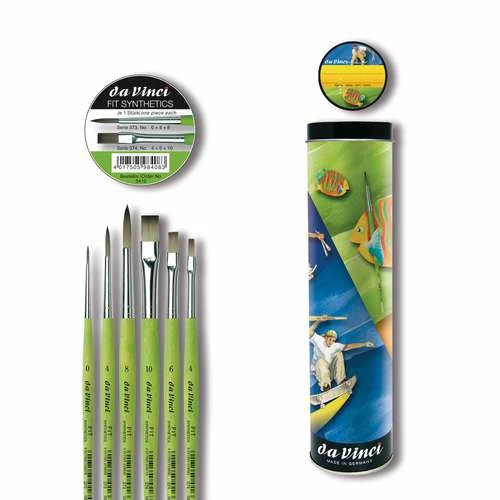 Da Vinci FIT Synthetics Brush Set Series 5410 3 Da Vinci FIT Synthetics Brush Set Series 5410