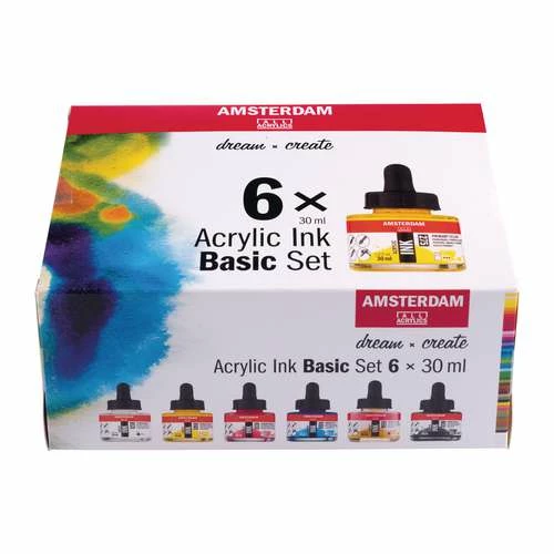 Amsterdam Acrylic Ink Standard Set 3 Amsterdam Acrylic Ink Standard Set