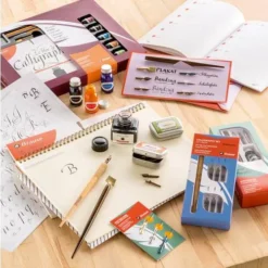 Brause Calligraphy Learning Boxes -Deals Strokezy Store BrauseCalligraphyLearningBoxes 3