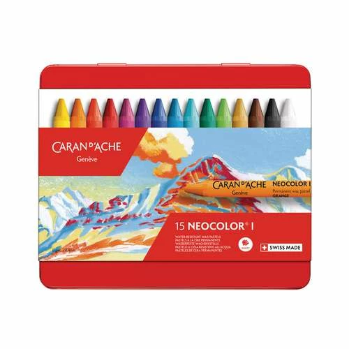 Caran D'Ache Neocolor I Waterproof Wax Pastel Pencil Sets 4 Caran D'Ache Neocolor I Waterproof Wax Pastel Pencil Sets - Image 2