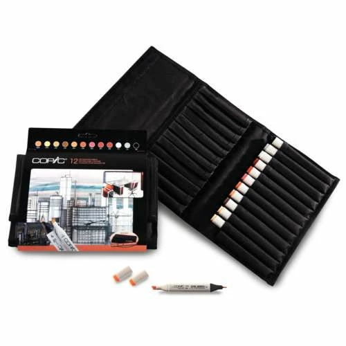 Copic Architecture Colours Classic Marker Set 3 Copic Architecture Colours Classic Marker Set