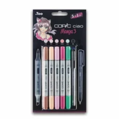 Copic Ciao 5 + 1 Manga Sets -Deals Strokezy Store CopicCiao52B1MangaSets 2