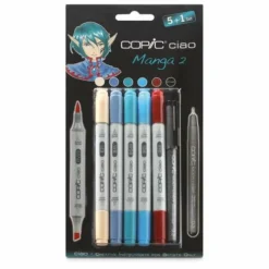 Copic Ciao 5 + 1 Manga Sets -Deals Strokezy Store CopicCiao52B1MangaSets 4