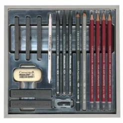 Cretacolor Silver Wooden Box Set 7 Cretacolor Silver Wooden Box Set -Deals Strokezy Store CretacolorSilverWoodenBoxSet 2