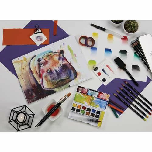 DERWENT | INKTENSE Paint Pan — Travel Set 1 6 DERWENT | INKTENSE Paint Pan — Travel Set 1 - Image 4