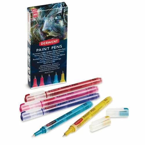 DERWENT | PAINT PEN Sets — 5 Pens 3 DERWENT | PAINT PEN Sets — 5 Pens