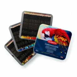 Derwent Chromaflow Coloured Pencil Sets -Deals Strokezy Store DerwentChromaflowColouredPencilSets 4