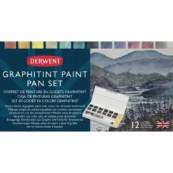 Derwent Graphitint Paint Pan Set -Deals Strokezy Store DerwentGraphitintPaintPanSet 3