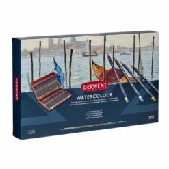 Derwent Watercolour 72 Pencil Wooden Box Set -Deals Strokezy Store DerwentWatercolour72PencilWoodenBoxSet 3