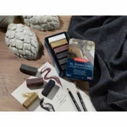 Derwent XL Charcoal Block Set -Deals Strokezy Store DerwentXLCharcoalBlockSet 2