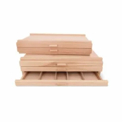 Empty Wooden Pastel Boxes -Deals Strokezy Store EmptyWoodenPastelBoxes 1