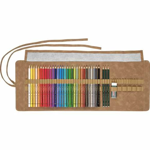 FABER-CASTELL | Polychromos Pencil Wrap — Synthetic Leather 4 FABER-CASTELL | Polychromos Pencil Wrap — Synthetic Leather - Image 2