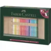FABER-CASTELL | Polychromos Pencil Wrap — Synthetic Leather -Deals Strokezy Store FABER CASTELL7CPolychromosPencilWrapE28094syntheticleather