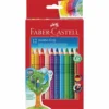 Faber-Castell | Jumbo Grip — 12 Coloured Pencils -Deals Strokezy Store Faber Castell7CJumboGripE2809412colouredpencils