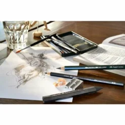 Faber-Castell Large Pitt Graphite Set -Deals Strokezy Store Faber CastellLargePittGraphiteSet 2